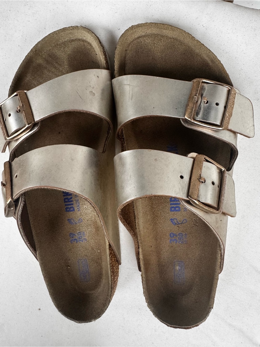 Birkenstock metallic Double-Strap Sandals